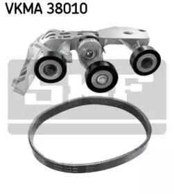 VKMA 38010 SKF Поликлиновой ременный комплект